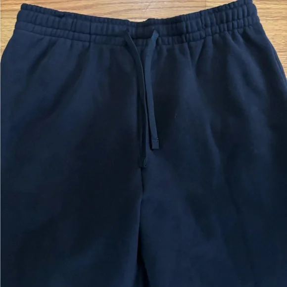 Tek Gear Ultrasoft Fleece Pants Men’s Medium Black Open Bottom Sweatpants New - Picture 4 of 6